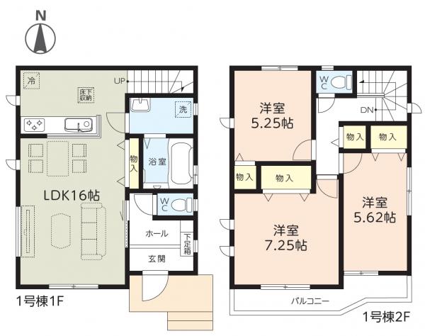 新築戸建 船橋市金杉７丁目 新京成電鉄線滝不動駅 2,690万円
