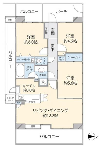 中古マンション 習志野市東習志野8丁目 京成本線八千代台駅 1,890万円