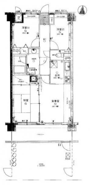 中古マンション 習志野市東習志野5丁目 京成本線実籾駅 1,680万円