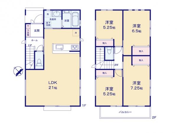 新築戸建 千葉市花見川区朝日ケ丘３丁目 JR中央・総武線新検見川駅 4,298万円