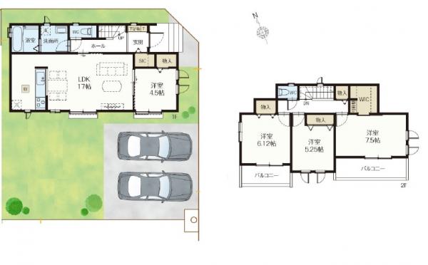 新築戸建 千葉市花見川区千種町 京成本線勝田台駅 3,490万円