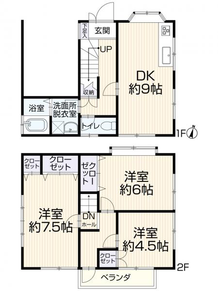 中古戸建 千葉市花見川区朝日ケ丘３丁目 JR中央・総武線新検見川駅 2,499万円
