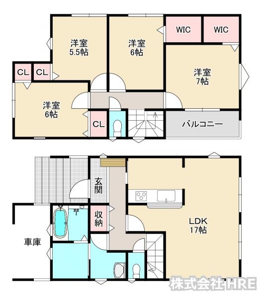 新築戸建 千葉市花見川区こてはし台1丁目5-5 京成本線勝田台駅 2,990万円~3,190万円