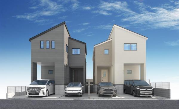 新築戸建 千葉市花見川区こてはし台１丁目5-5 京成本線勝田台駅 3,390万円