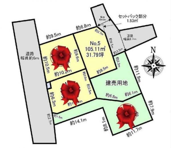 土地 船橋市薬円台3丁目 京成松戸線習志野駅 2,650万円