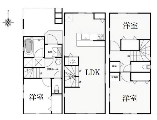 新築戸建 船橋市市場1丁目 JR総武本線船橋駅 4,500万円