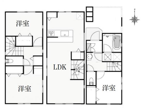 新築戸建 船橋市市場1丁目 JR総武本線船橋駅 4,500万円