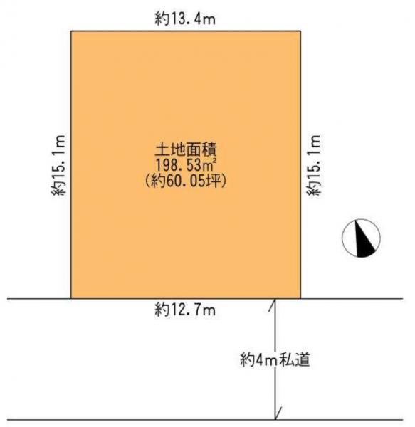 土地 船橋市田喜野井6丁目 京成松戸線薬園台駅 3,680万円