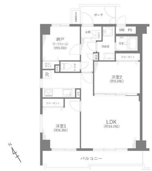 中古マンション 習志野市鷺沼台2丁目 京成本線京成津田沼駅 2,399万円