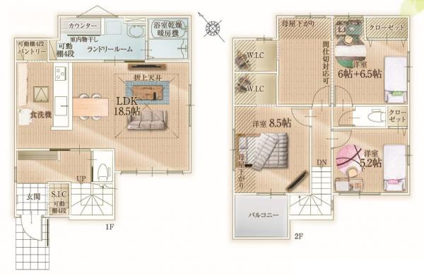 新築戸建 千葉市美浜区磯辺１丁目 JR京葉線検見川浜駅 5,598万円