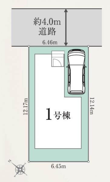 新築戸建 船橋市南三咲1丁目 京成松戸線滝不動駅 2,880万円