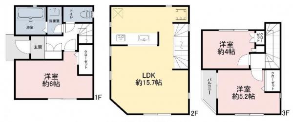 中古戸建 北区豊島６丁目 南北線王子神谷駅 4,980万円