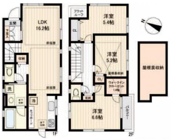 中古戸建 世田谷区岡本３丁目 小田急線祖師ヶ谷大蔵駅 6,980万円