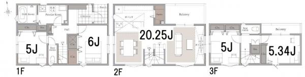 新築戸建 練馬区三原台１丁目 西武池袋線石神井公園駅 7,480万円