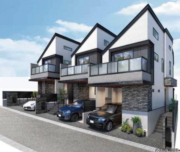 新築戸建 新宿区中井２丁目 都営大江戸線中井駅 8,880万円