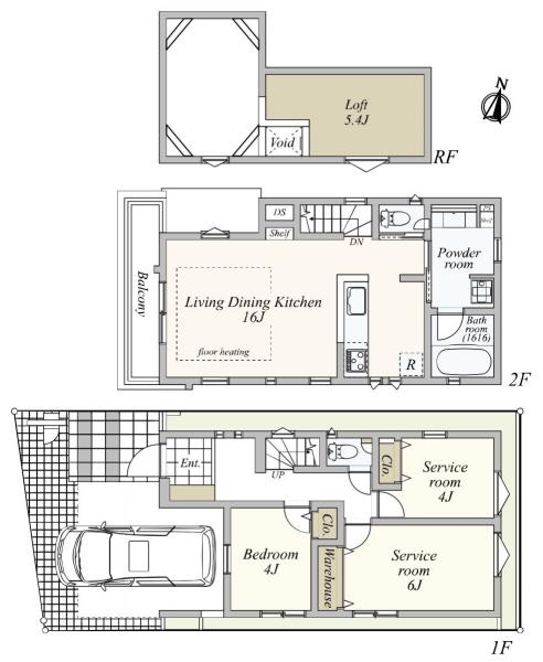 新築戸建 新宿区中井２丁目 都営大江戸線中井駅 8,880万円