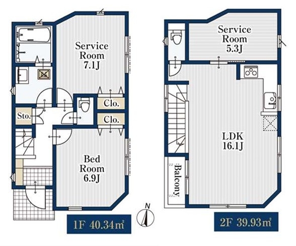 新築戸建 中野区沼袋2丁目 西武新宿線沼袋駅 7,980万円