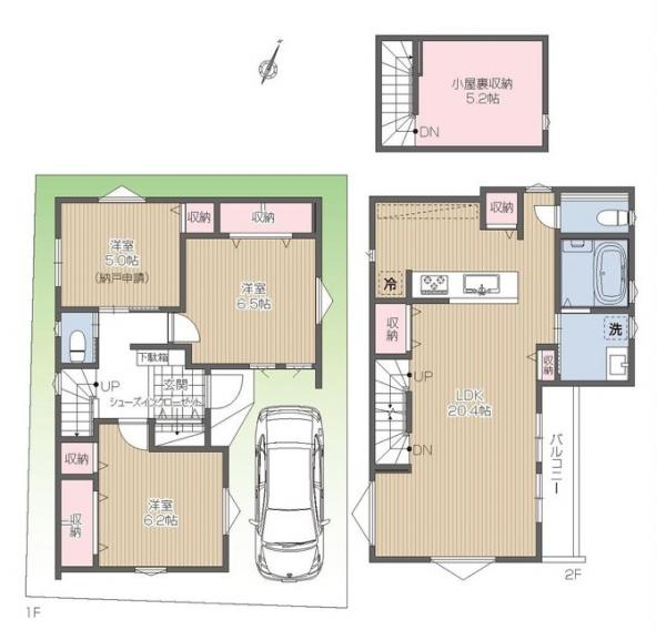 新築戸建 練馬区桜台２丁目 西武池袋線桜台駅 8,980万円