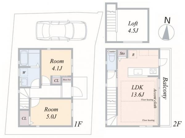 新築戸建 世田谷区八幡山２丁目 京王線八幡山駅 6,380万円