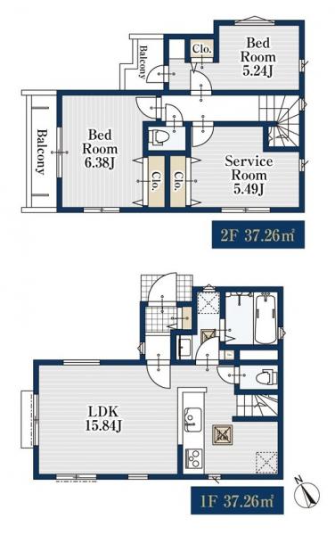 新築戸建 杉並区宮前２丁目 京王井の頭線高井戸駅 7,880万円