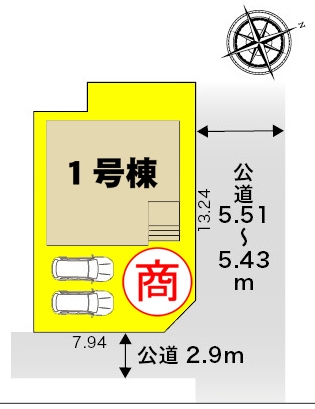 新築一戸建て 碧南市金山町5丁目13番3、14番2 名鉄三河線北新川駅 2780万円