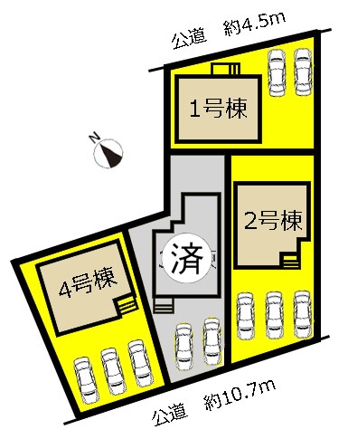 新築戸建 日進市岩崎町新ラ田131番1の一部、131番10の一部 名古屋市鶴舞線赤池駅 3680万円