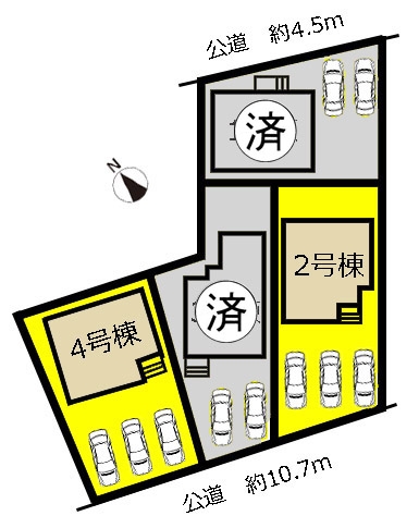 新築戸建 日進市岩崎町新ラ田131番1の一部、131番10の一部 名古屋市鶴舞線赤池駅 3880万円