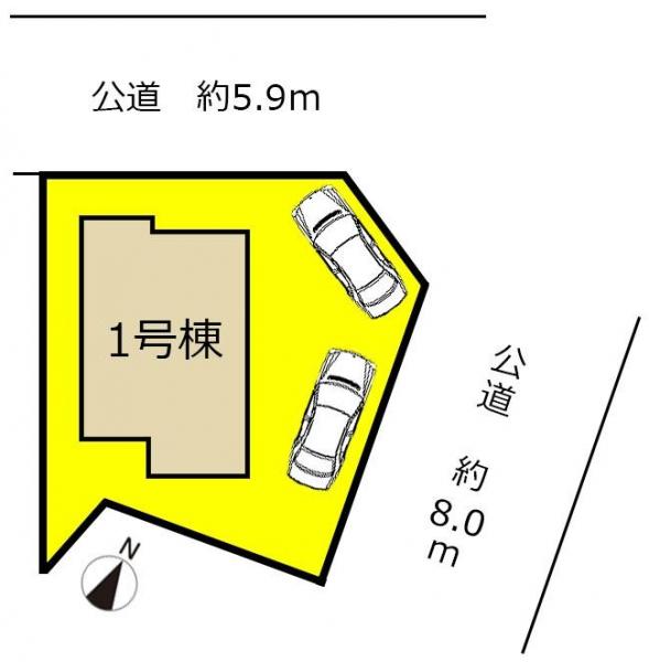 新築一戸建て 愛知県名古屋市天白区御前場町219番地 名古屋市鶴舞線原駅 4380万円
