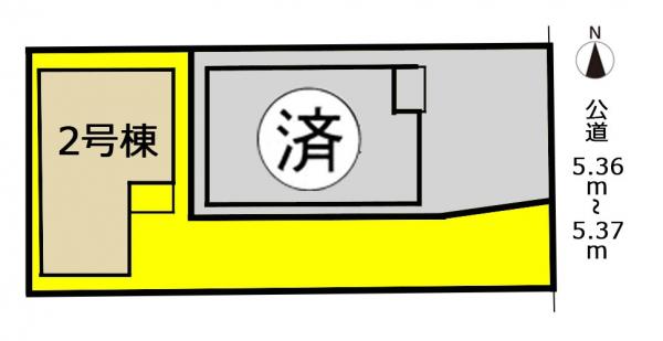 新築一戸建て 愛知県名古屋市北区東水切町1丁目13番地3号 名古屋市上飯田線平安通駅 3390万円