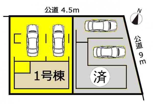 新築一戸建て 愛知県名古屋市瑞穂区本願寺町1丁目12番地 名古屋市桜通線瑞穂区役所駅 4280万円
