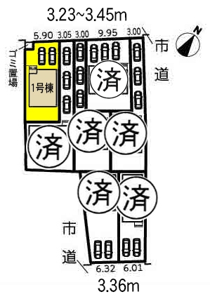 新築一戸建て 愛知県江南市前飛保町西町83番地 名鉄犬山線江南駅 1890万円