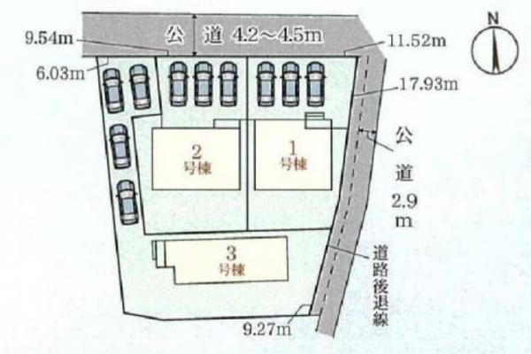 新築一戸建て 愛知県一宮市大毛字長畑97番地 名鉄名古屋本線新木曽川駅 2090万円