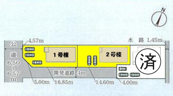 新築一戸建て 愛知県一宮市今伊勢町本神戸字権現39番地1号 名鉄名古屋本線名鉄一宮駅 2680万円