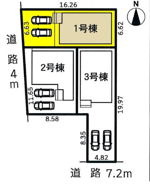 新築一戸建て 愛知県名古屋市中川区打出1丁目98番地 名古屋市東山線高畑駅 2890万円
