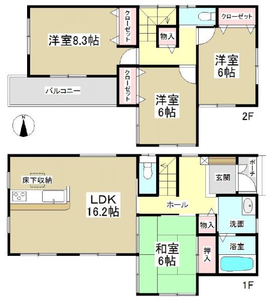 新築一戸建て 愛知県津島市昭和町4丁目27番地4号 名鉄尾西線町方駅 1780万円