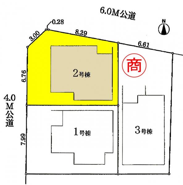 新築戸建 愛知県名古屋市中川区小本2丁目609番地 名古屋臨海高速鉄道荒子駅 3680万円