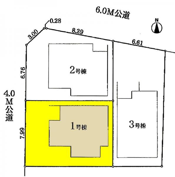 新築戸建 愛知県名古屋市中川区小本2丁目609番地 名古屋臨海高速鉄道荒子駅 3480万円