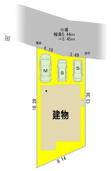 新築戸建 愛知県名古屋市中村区猪之越町3丁目87番地2号 名鉄名古屋本線東枇杷島駅 3480万円