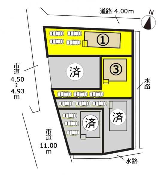 新築一戸建て 愛知郡東郷町大字春木字池田3番、4番、5番1 名鉄豊田線日進駅 3780万円