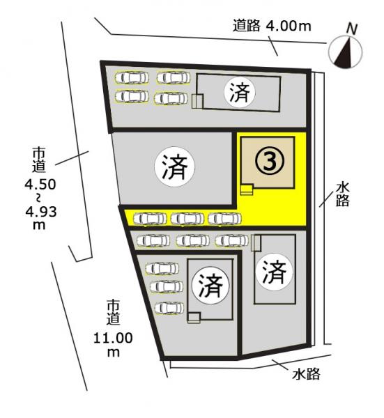 新築戸建 愛知郡東郷町大字春木字池田3番、4番、5番1 名鉄豊田線日進駅 3480万円