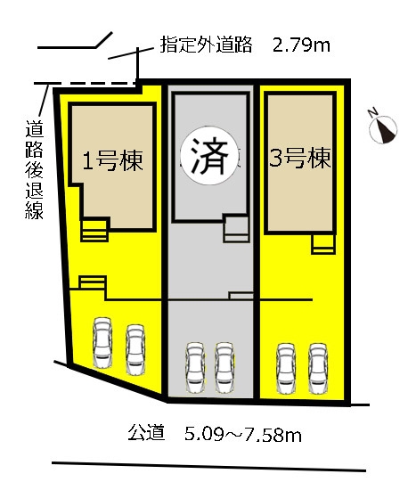 新築一戸建て 尾張旭市霞ケ丘町中257番 名鉄瀬戸線印場駅 2990万円