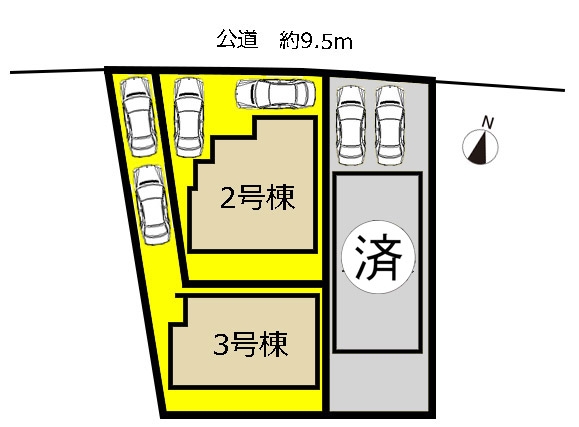 新築一戸建て みよし市園原2丁目9番18、9番20、9番21 名古屋市鶴舞線赤池駅 3390万円