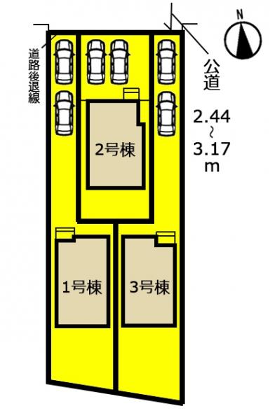新築戸建 丹羽郡扶桑町大字高雄字北羽根152番1、152番2 名鉄犬山線木津用水駅 2490万円