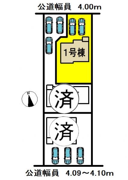 新築一戸建て 津島市愛宕町8丁目87-1、88-1の一部 名鉄尾西線日比野駅 2180万円