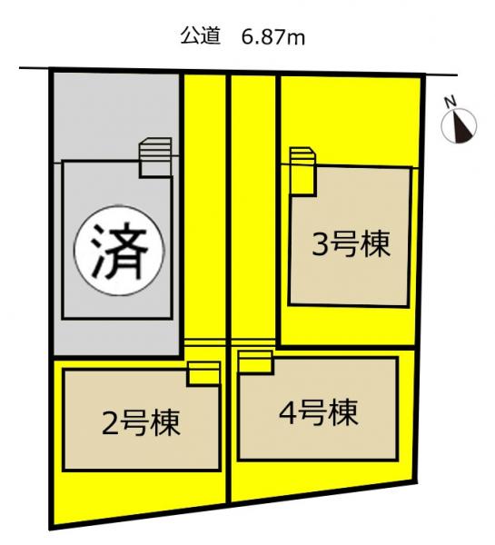 新築一戸建て 瀬戸市陶原町5丁目59他 名鉄瀬戸線瀬戸市役所前駅 2490万円