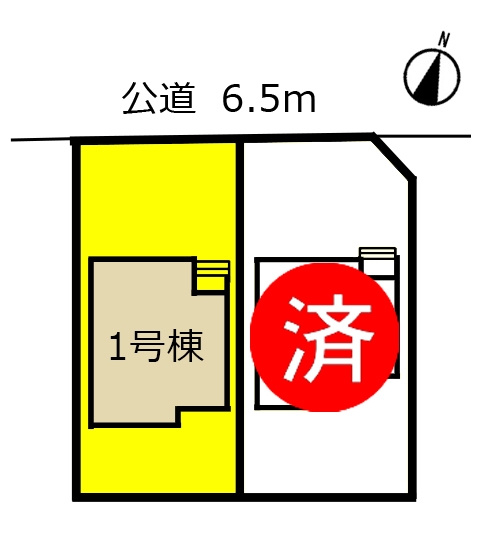 新築一戸建て 可児市川合字大廻間845番2の一部 名鉄広見線新可児駅 2280万円