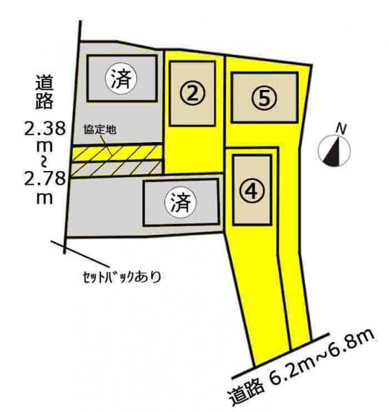 新築一戸建て 愛知郡東郷町大字春木字中屋敷1144の一部 名鉄豊田線日進駅 2890万円