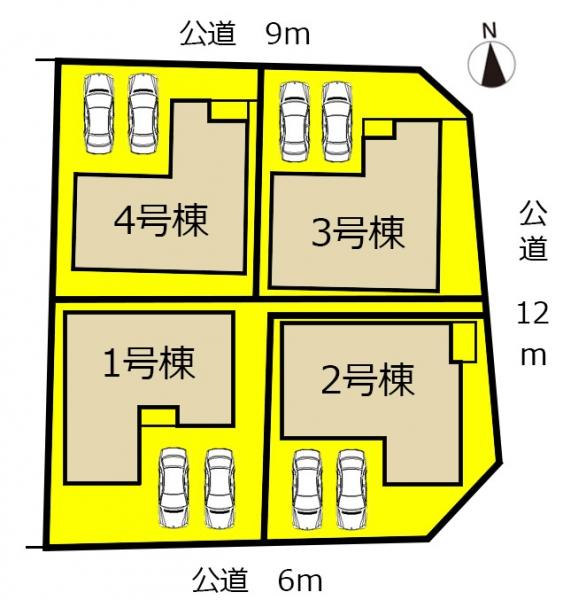 新築一戸建て 名古屋市天白区梅が丘1丁目519番 名古屋市鶴舞線原駅 3580万円
