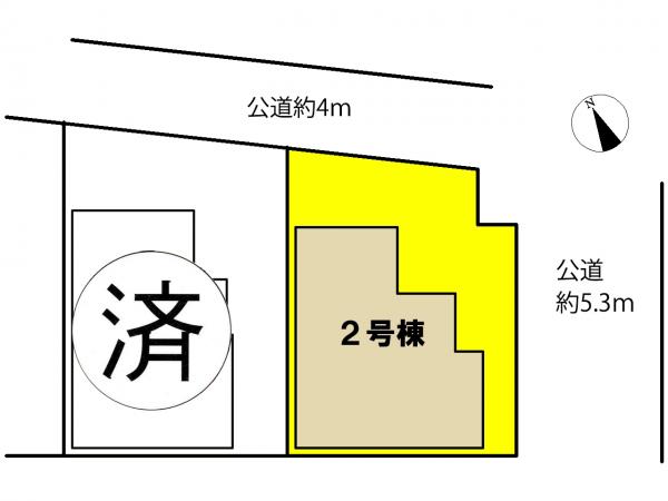 新築戸建 岡崎市福岡町字永池12番7の一部 JR東海道本線(熱海〜米原)岡崎駅 3380万円