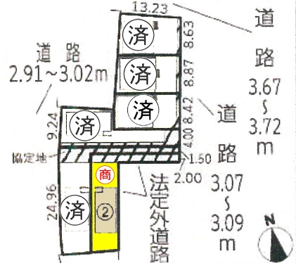 新築一戸建て 西尾市矢場町70番地 名鉄西尾線西尾口駅 2590万円